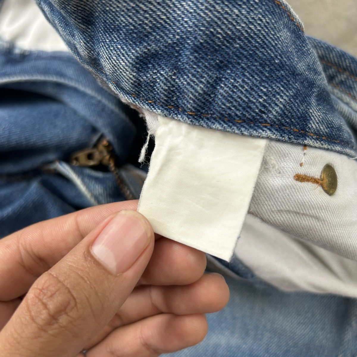 Lancel 1990s Lancel - Baggy Denim Jeans Size US 30 / EU 46 - 17 Thumbnail