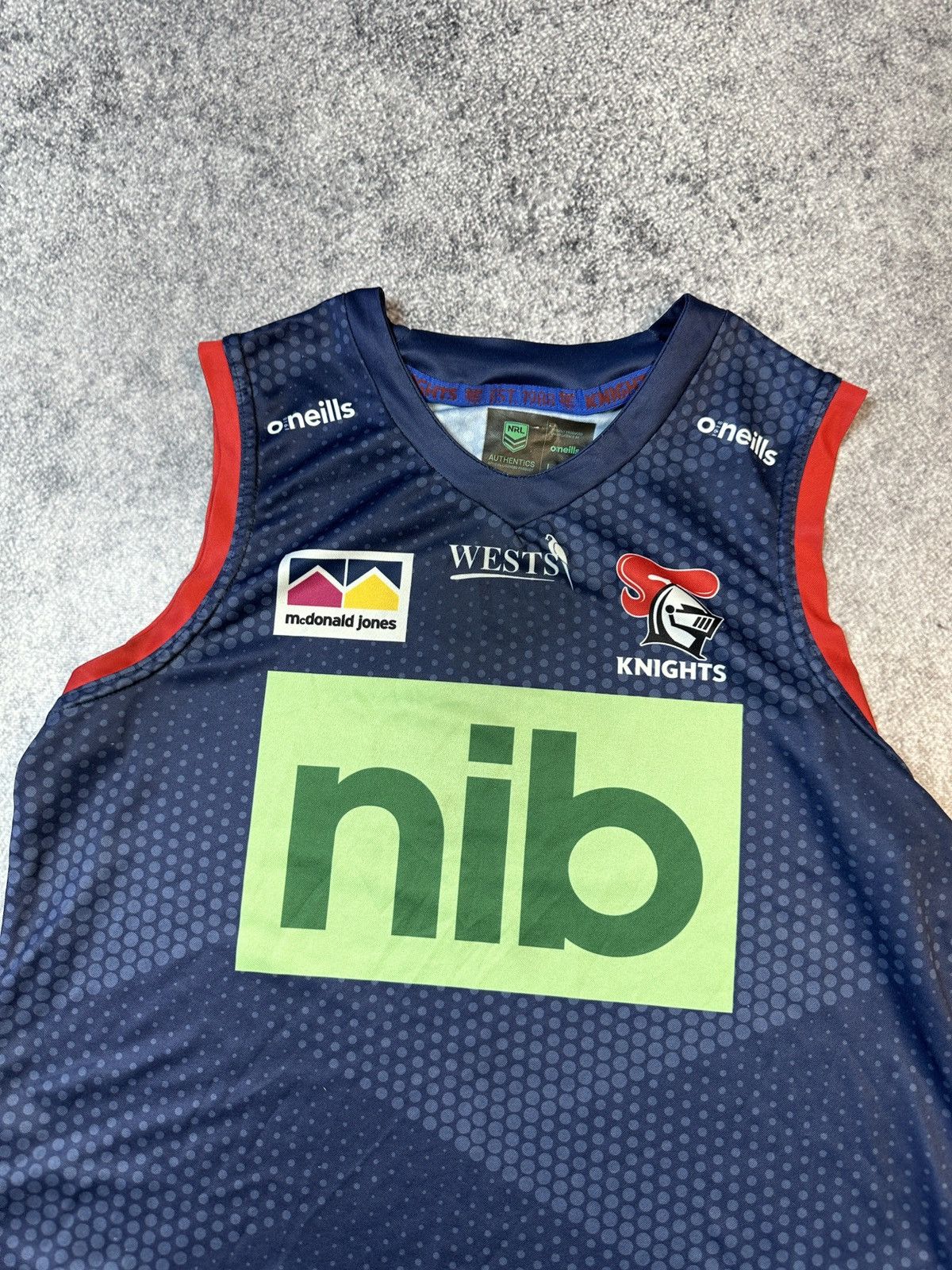 O'Neills × Vintage O’neills Knights York City Rugby Jersey Sportswear Rare L Size US L / EU 52-54 / 3 - 2 Thumbnail