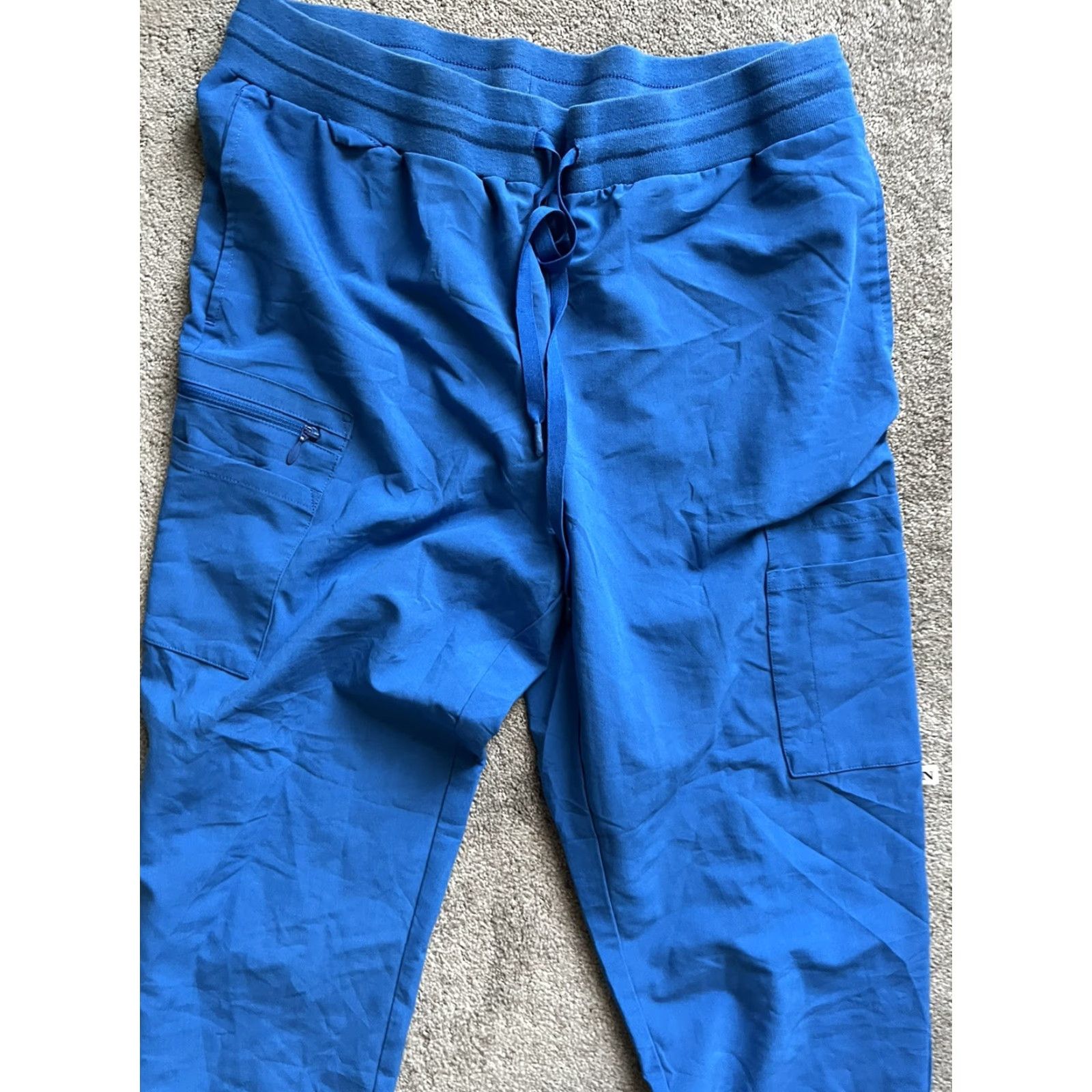 Vintage Care + Wear Natori Womens Scrub Pants Blue Medium Reg 30" Size 32" / US 10 / IT 46 - 4 Thumbnail