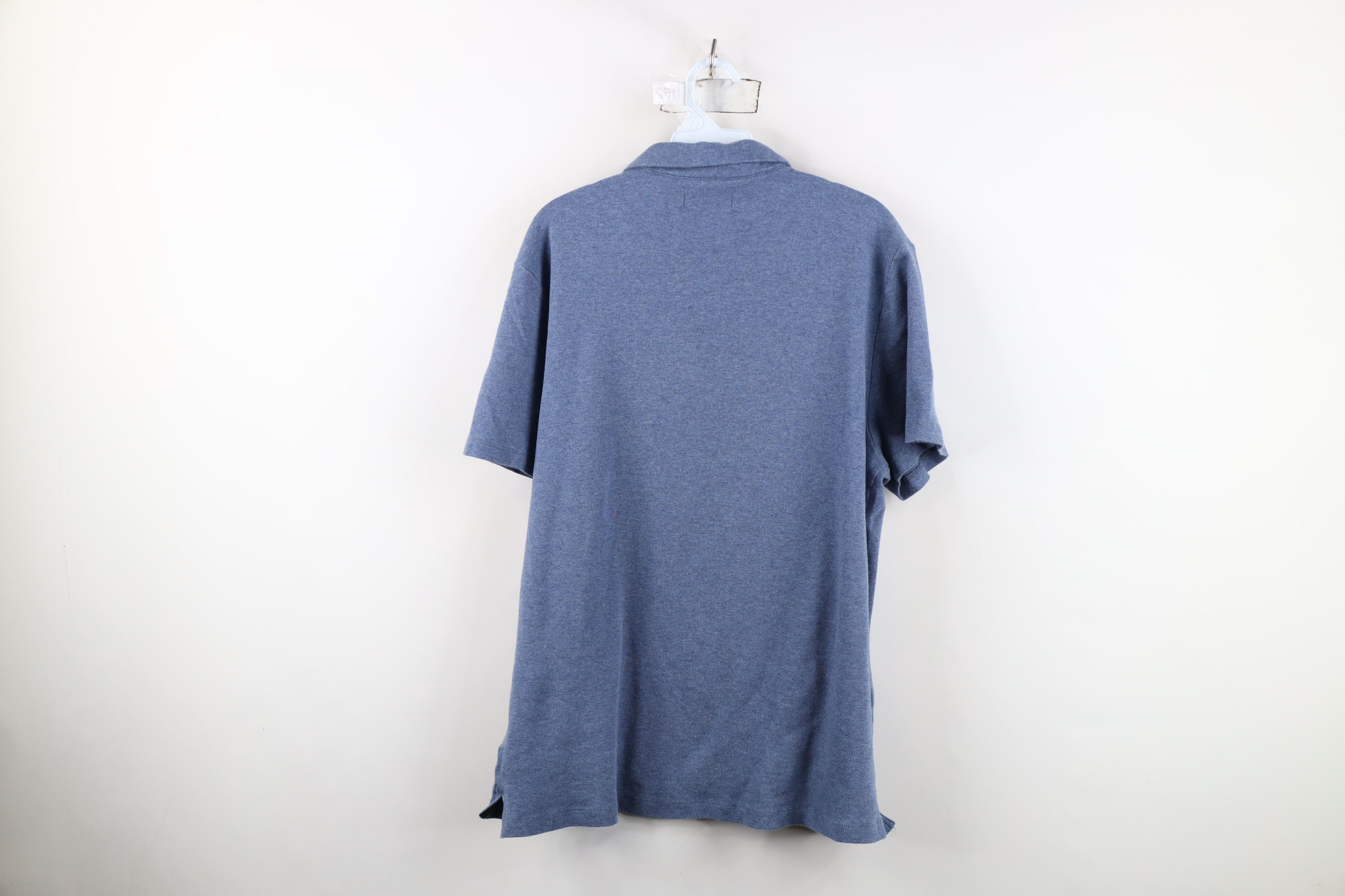 Banana Republic Banana Republic Jersey Knit Collared Golf Polo Shirt Blue Size US XL / EU 56 / 4 - 10 Thumbnail