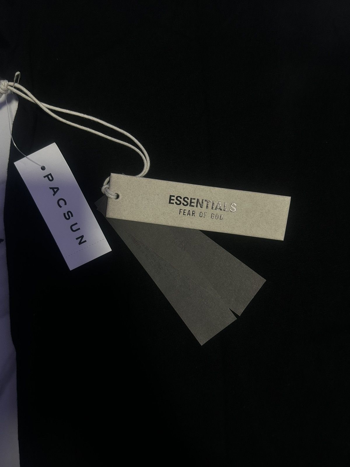 Essentials × Fear of God Fear Of God Essentials Jersey Crewneck T-Shirt ‘Black’ Size US XS / EU 42 / 0 - 3 Thumbnail