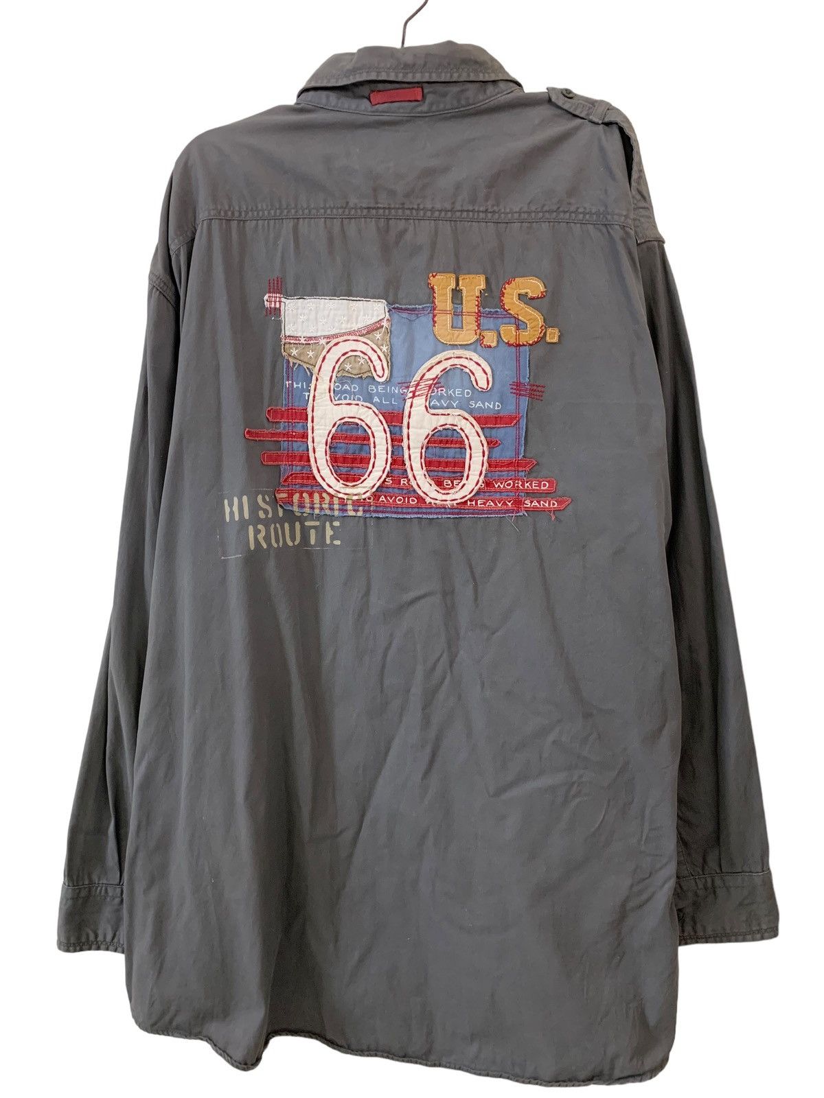 Avirex Vintage Avirex Hi Storic Route Big Size Shirt Size US XXL / EU 58 / 5 - 1 Thumbnail