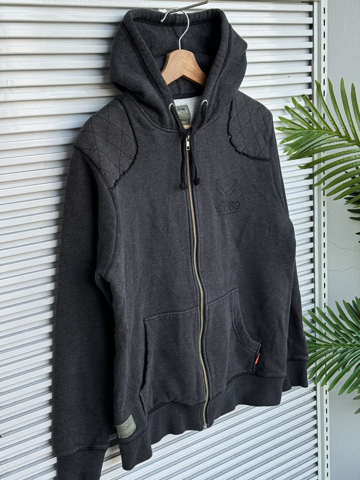Stussy OG Vintage Stussy Tribe Patch Work Hoodies / Travis Scott Size US M / EU 48-50 / 2 - 2 Thumbnail