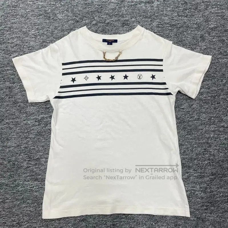 Louis Vuitton Louis Vuitton Summer White Cotton T. Size M / US 6-8 / IT 42-44 - 1 Thumbnail