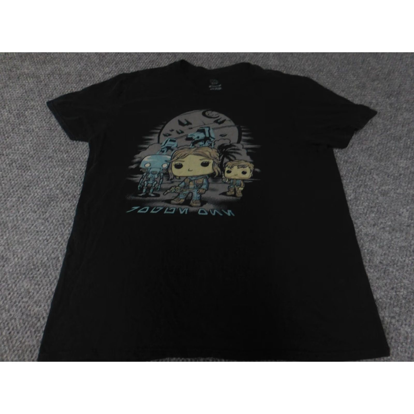 Star Wars Star Wars Mens Shirt Medium Black Darth Vador T-Shirt Crew Neck Short Sleeve Logo Bre breathable Regular Knit Cotton Stars Vintage No Ladies Mens Size US M / EU 48-50 / 2 - 2 Thumbnail
