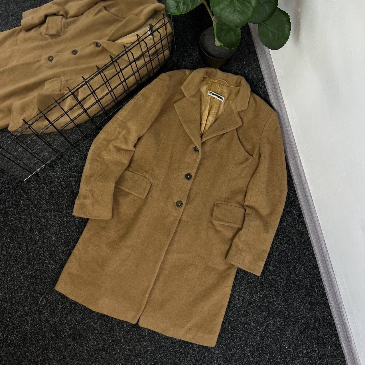 Jil Sander Jil Sander Vintage Coat 100% Camel Cupro Luxury Avant Garde Size M / US 6-8 / IT 42-44 - 1 Thumbnail