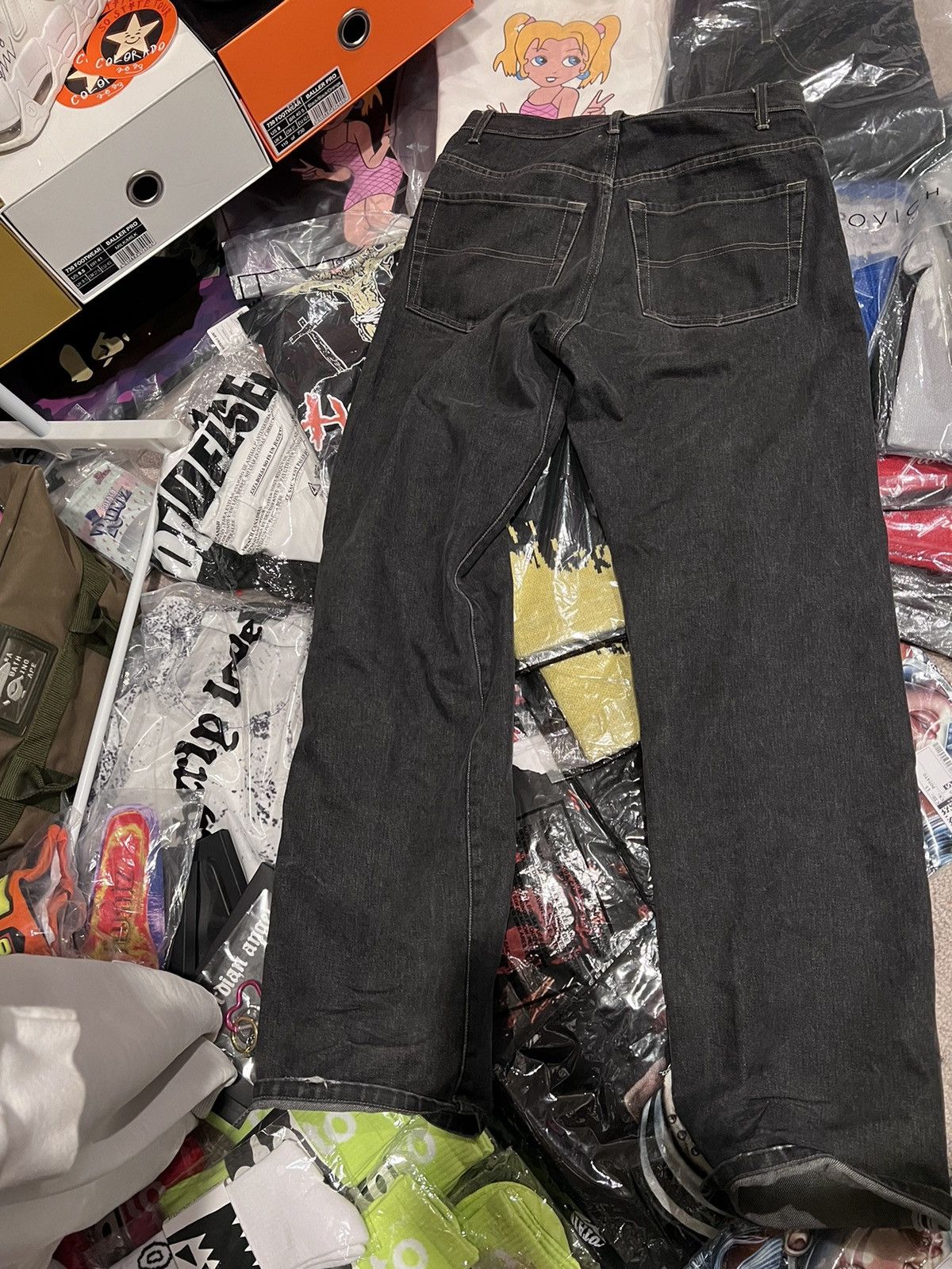 Saint Laurent Paris × Yves Saint Laurent Baggy Selvage Jeans | Yves Saint Laurent | YSL Size US 28 / EU 44 - 2 Thumbnail