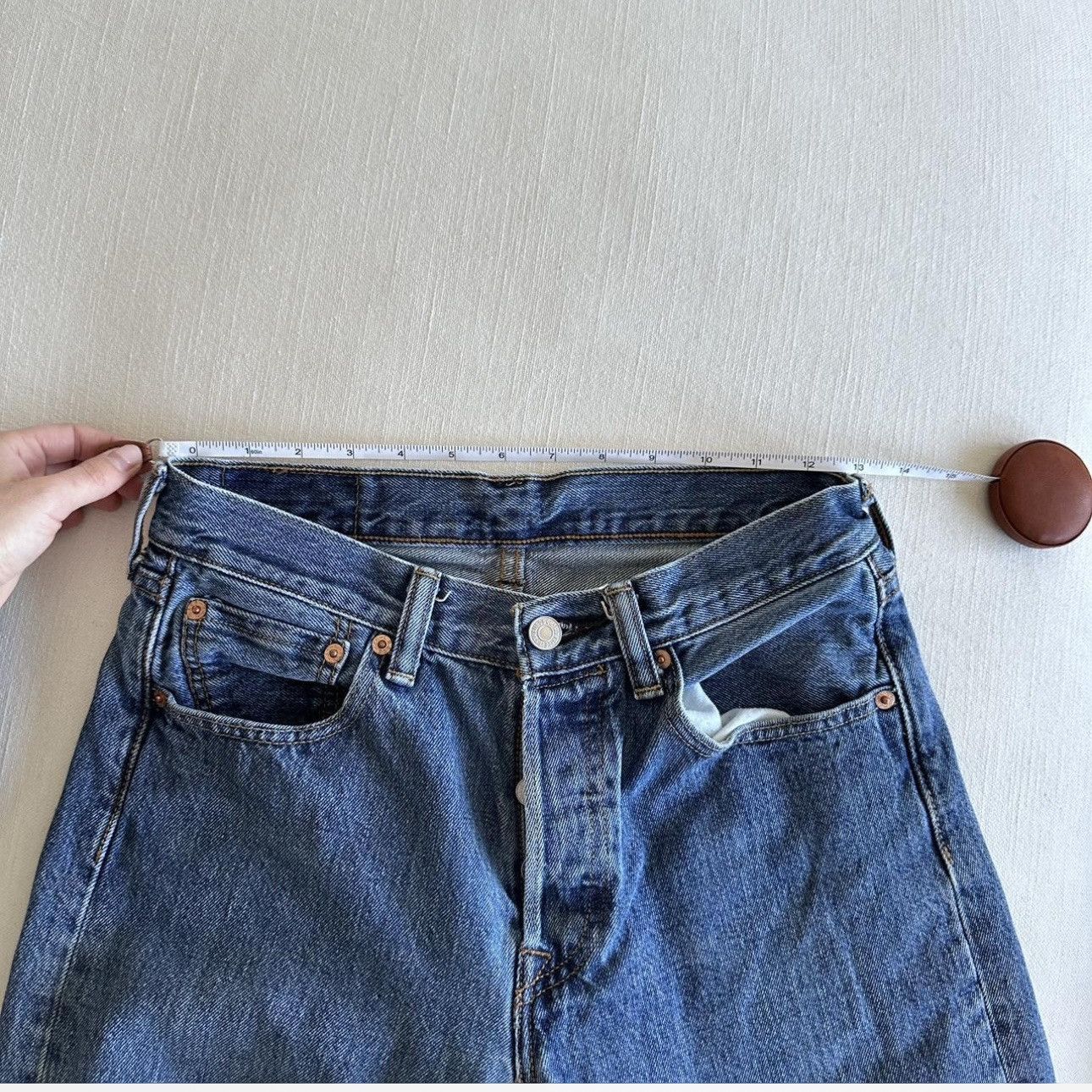 Levi's Vintage Clothing Vintage Levi 501 29×32 Size 29" - 3 Thumbnail