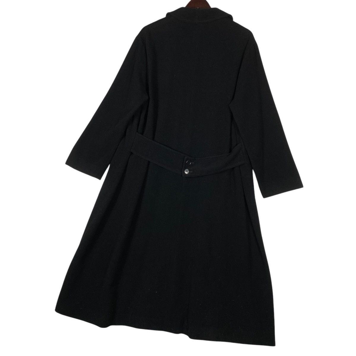 Vintage × Y's × Yohji Yamamoto Vintage 80s Yohji Yamamoto Workshop Long Coat Jacket Size M / US 6-8 / IT 42-44 - 14 Thumbnail