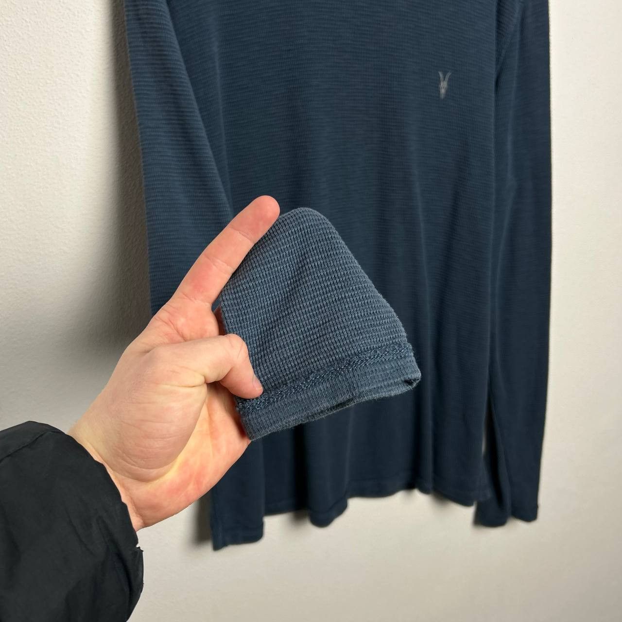 Allsaints Designer Allsaints small logo japan streetwear longsleeve Size US M / EU 48-50 / 2 - 5 Thumbnail