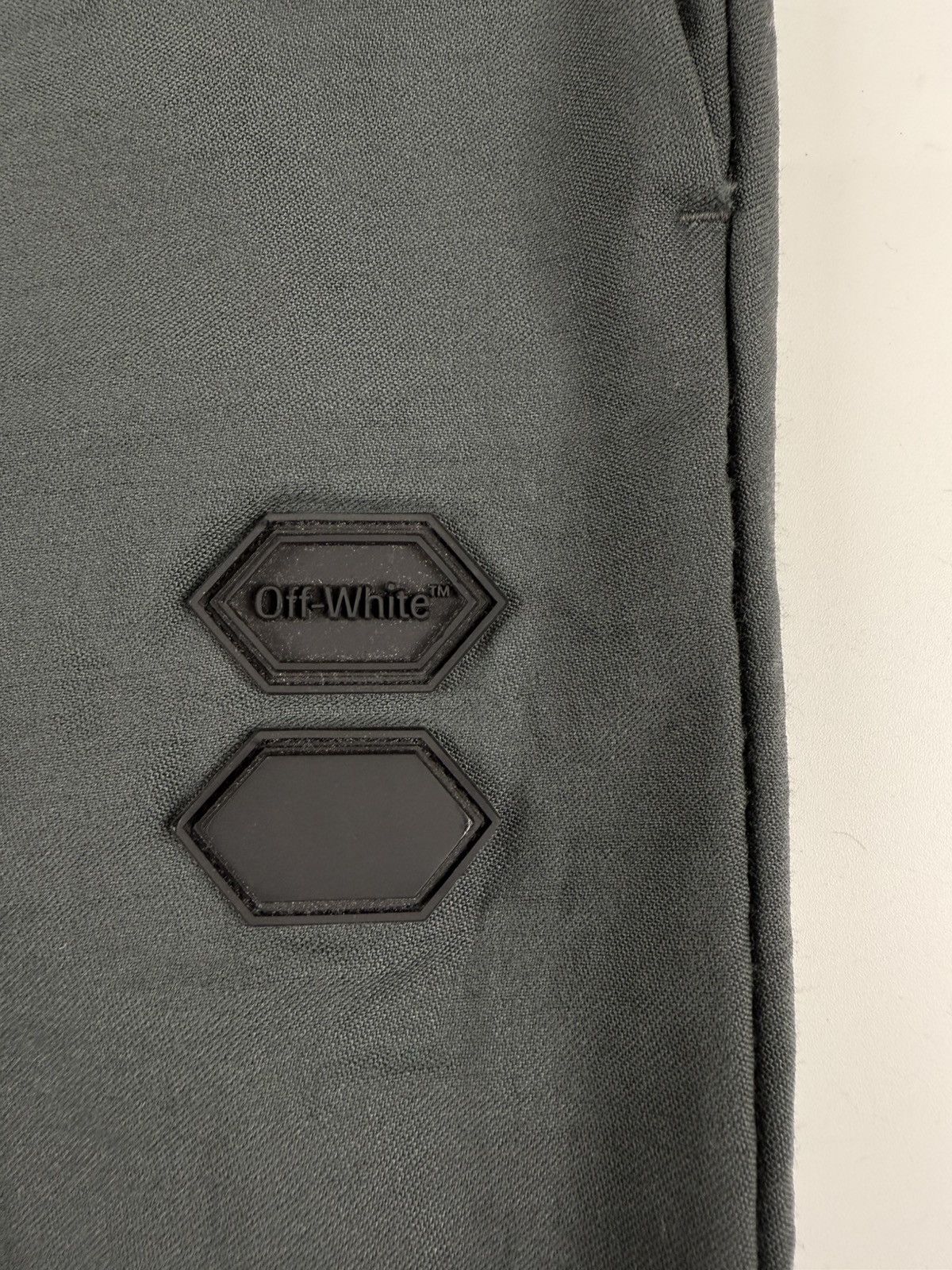 Off-White Off White Straight Leg Wool Tailored Pants Size US 32 / EU 48 - 7 Thumbnail