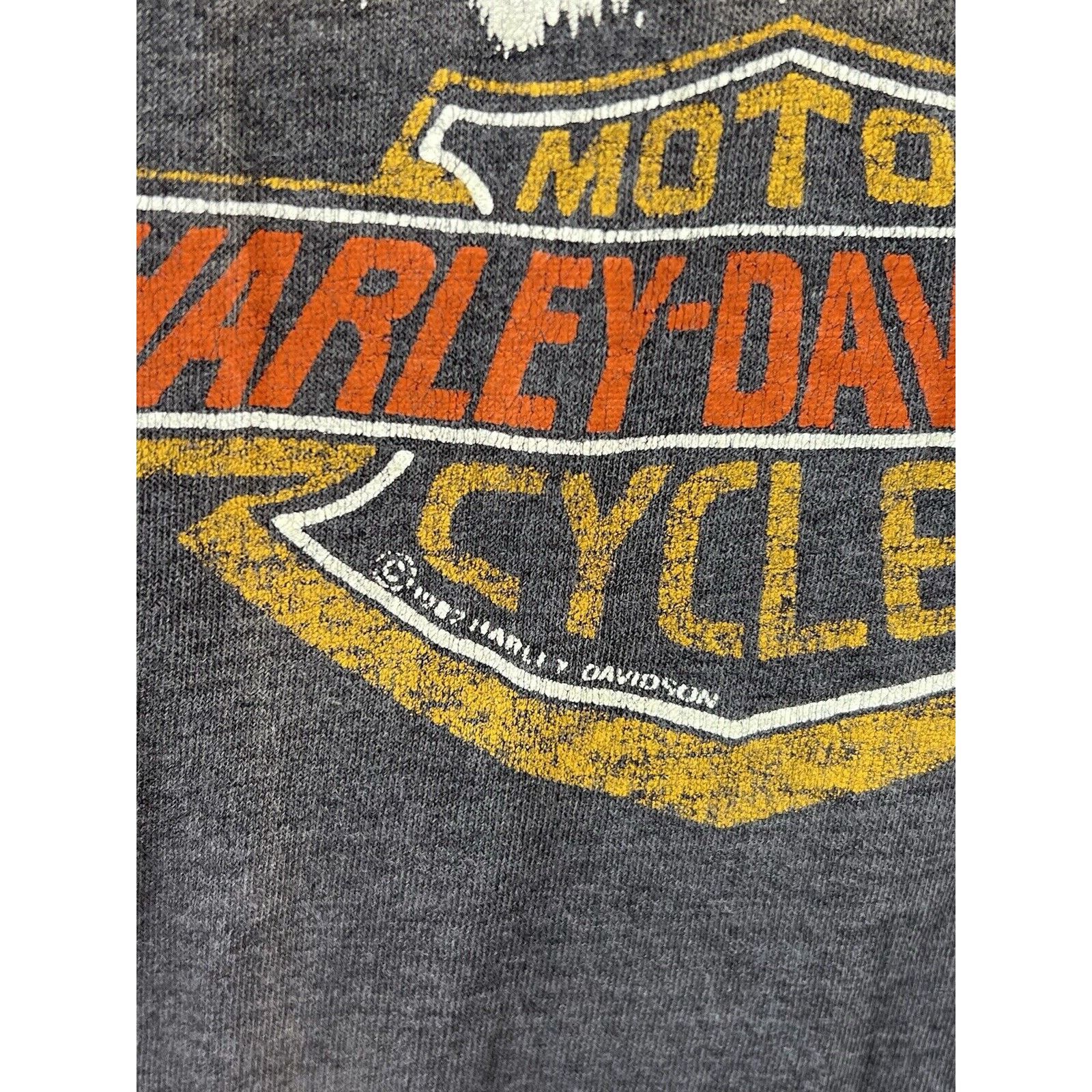 Harley Davidson 1982 Harley Davidson Motorcycles Eagle Sleeveless T-Shirt Size US M / EU 48-50 / 2 - 4 Thumbnail