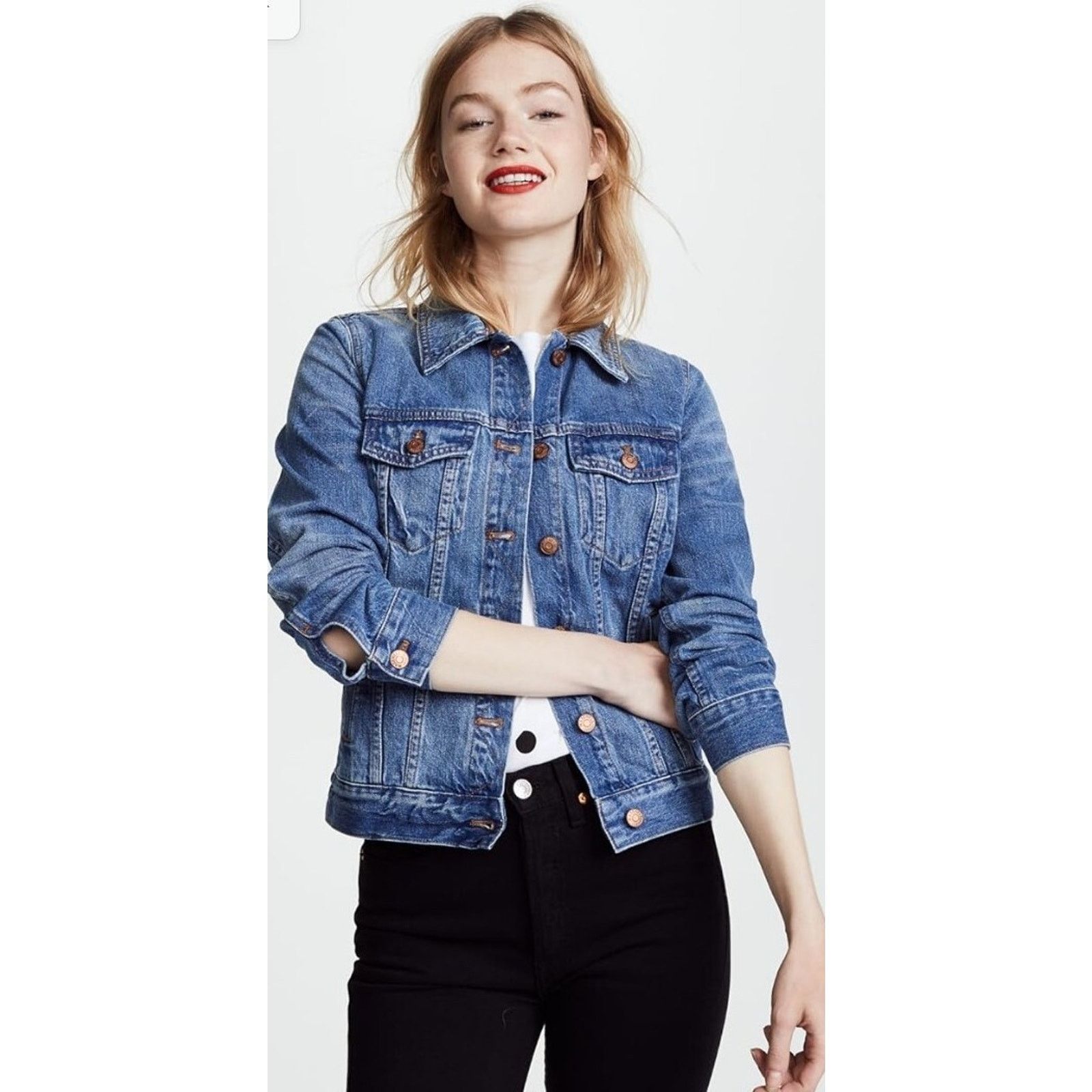 Madewell Madewell Women Stretch Y2K Hobson Wash Jean XXS A001746 Size XXS / US 00 / IT 34 - 1 Thumbnail