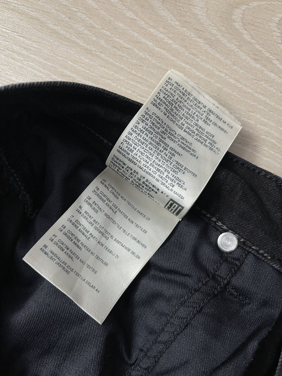 Lee Lee jeans black denim 33/30 Size US 33 - 8 Thumbnail