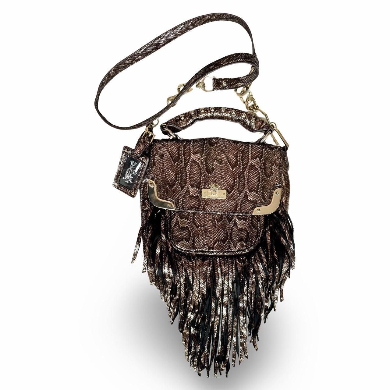 image of Christian Audigier Crossbody In Gold, Women's