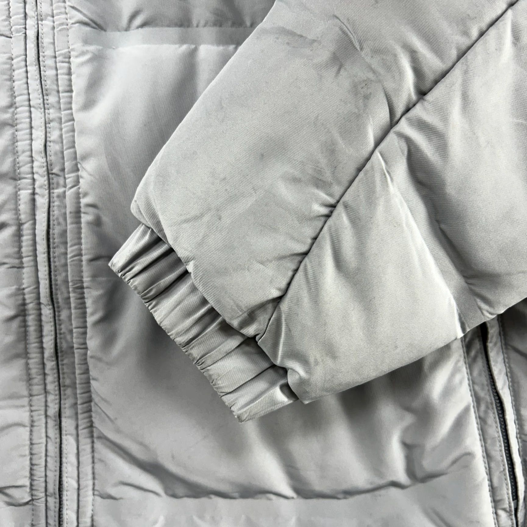 Nike VINTAGE Nike ACG Jacket Men L Grey Goose Down Ski Snowboarding Layer 3 Parka Y2K Size US L / EU 52-54 / 3 - 3 Thumbnail