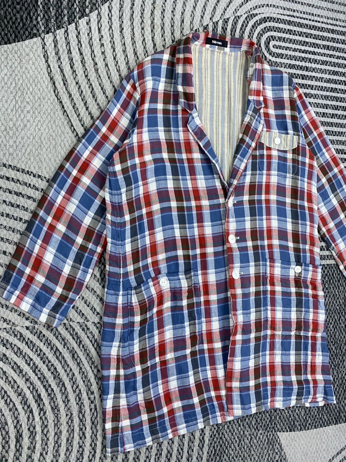 Ne-Net Vintage Ne-Net Checked Style Button Up Shirt Size US M / EU 48-50 / 2 - 3 Thumbnail