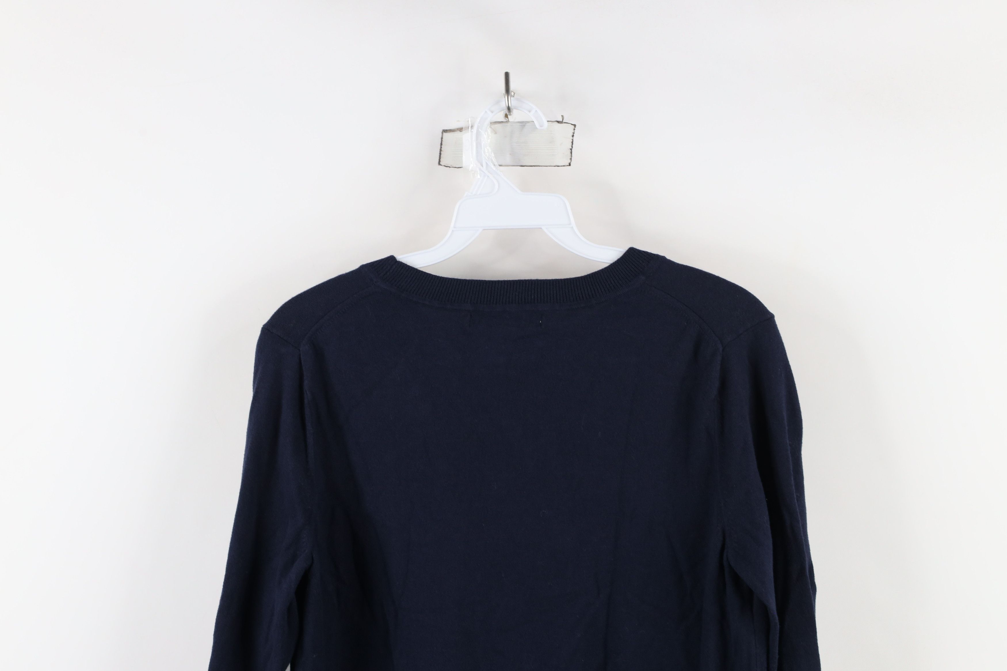 Banana Republic × Vintage Banana Republic Faded Cat Kitten Knit Crewneck Sweater Blue Size M / US 6-8 / IT 42-44 - 10 Thumbnail