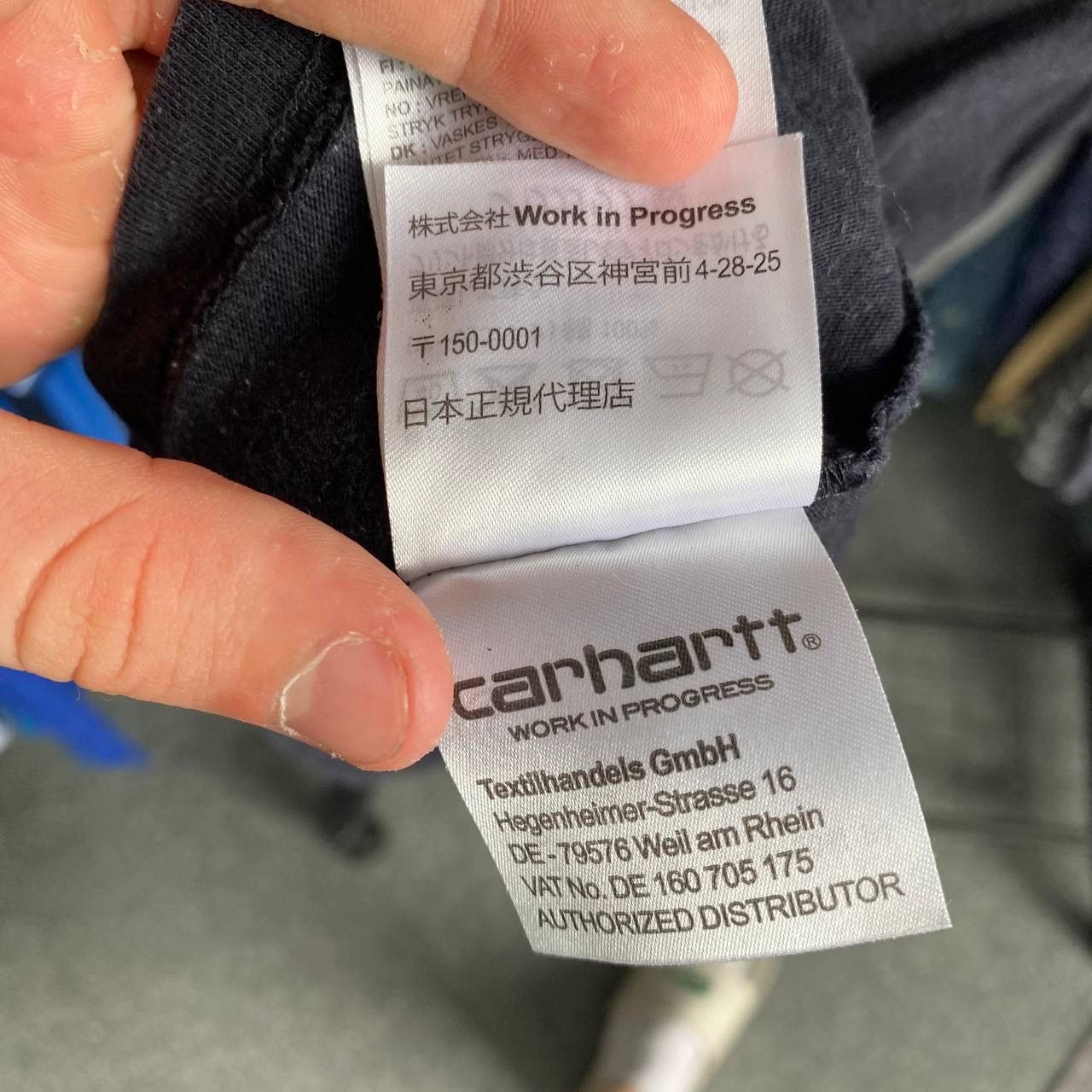 Carhartt Wip × Vintage Vintage Carhartt WIP Big logo graphic streetwear y2k tee Size US S / EU 44-46 / 1 - 6 Thumbnail