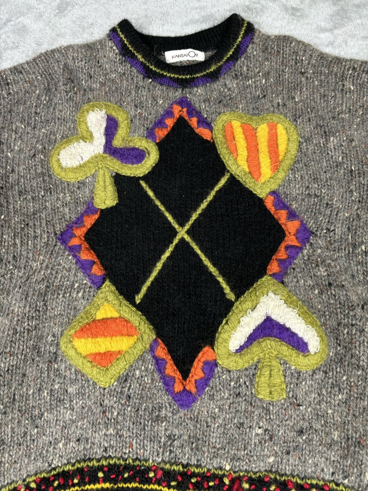 Kansai Yamamoto Vintage Kansai O2 Knitwear Size US M / EU 48-50 / 2 - 3 Thumbnail