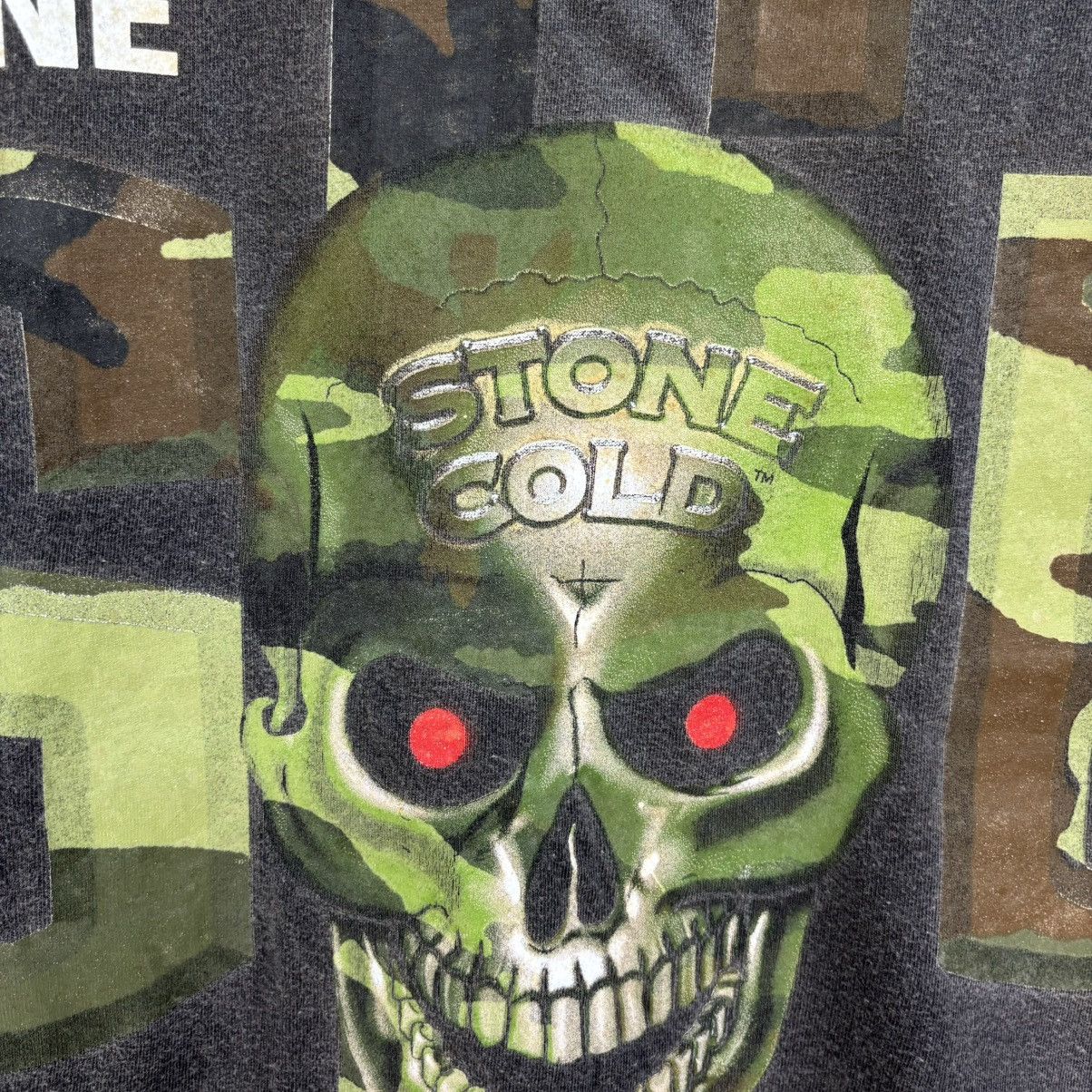 Vintage × WWE Vintage 90s Stone Cold ‘School of hard Knocks’ T-shirt Size US L / EU 52-54 / 3 - 7 Thumbnail