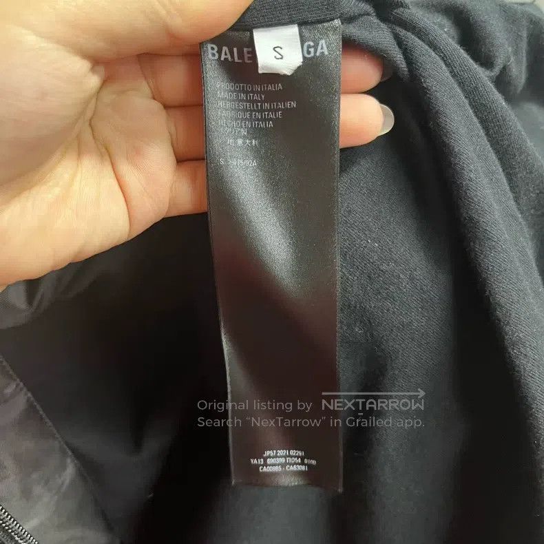 Balenciaga Balenciaga Black Collar Plain Long-sleeve Jacket Size US S / EU 44-46 / 1 - 3 Thumbnail