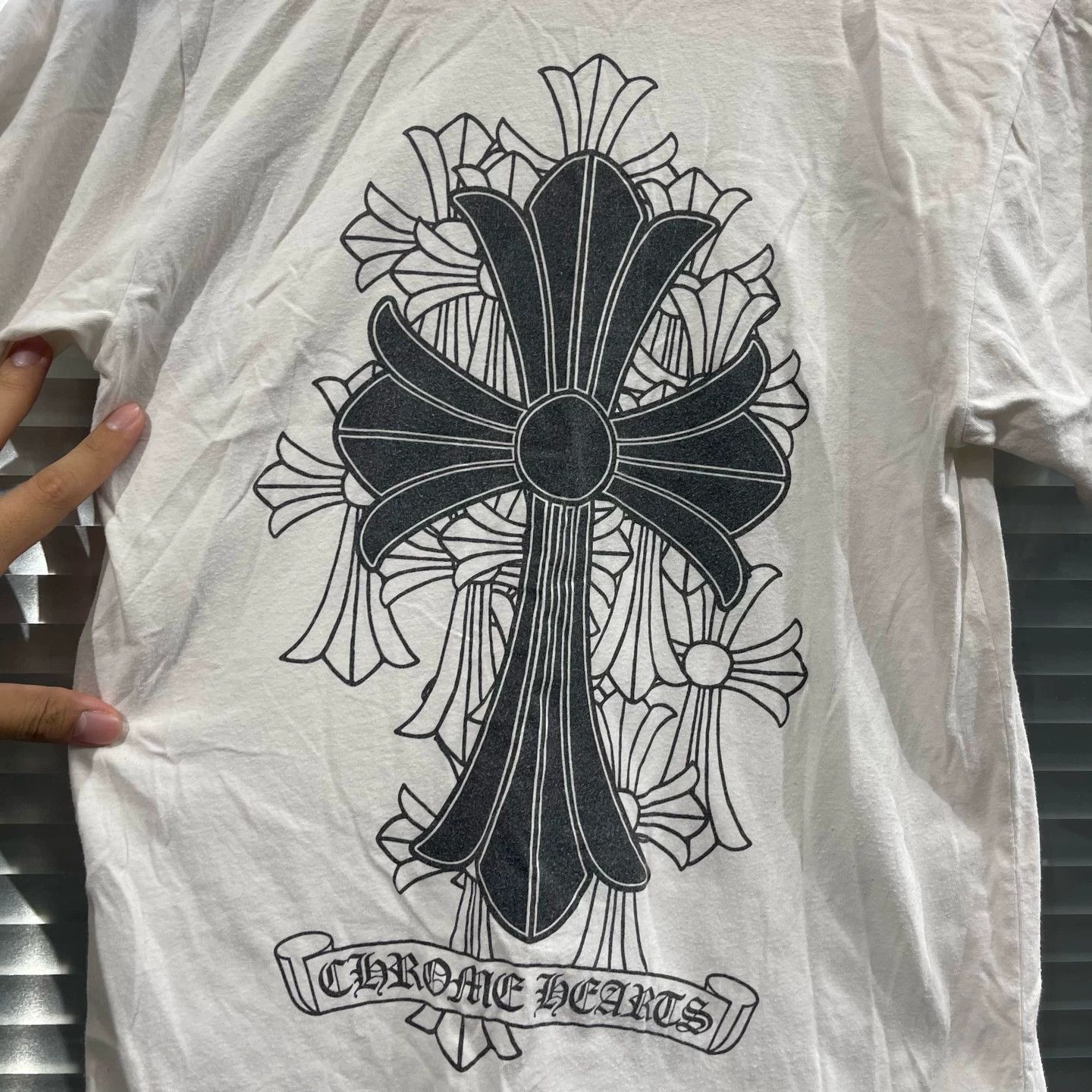 Chrome Hearts Chrome Hearts Phantom Burial Cross S Tee 99 New Size S / US 4 / IT 40 - 7 Thumbnail