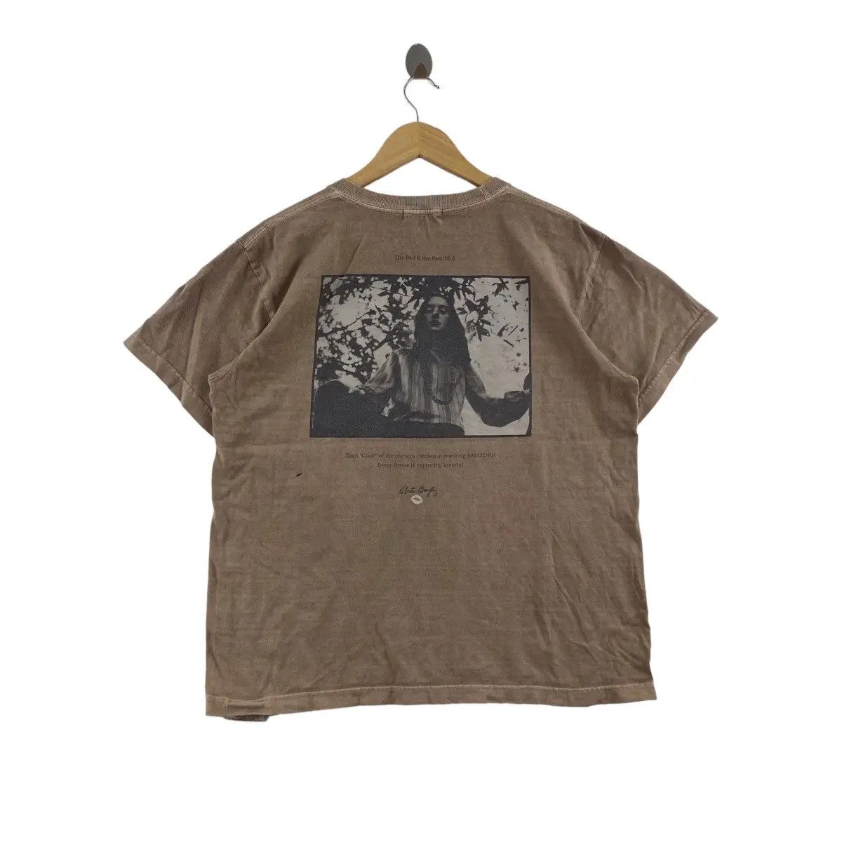 Vintage PHOTOFOLIO ROBERTA BAYLEY Soul Proprietor Tee Shirt Size M / US 6-8 / IT 42-44 - 1 Thumbnail