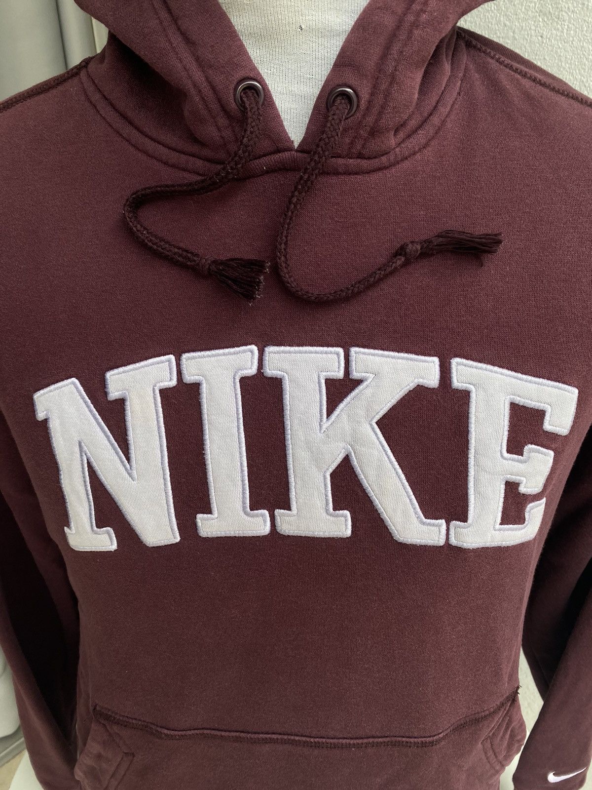 Nike × Vintage Vintage Nike Hoodie Spell Out Size US L / EU 52-54 / 3 - 4 Thumbnail