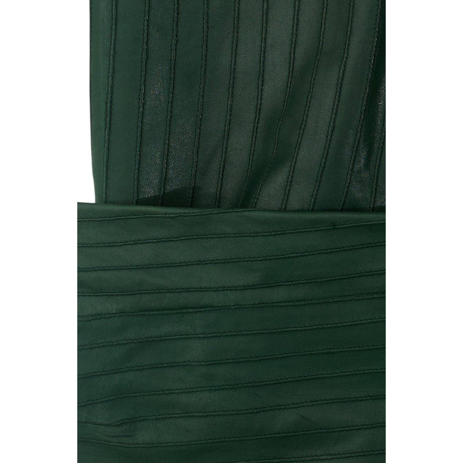 Gucci F/W 1999 by Tom Ford Green Leather Trousers Size 28" / US 6 / IT 42 - 3 Thumbnail