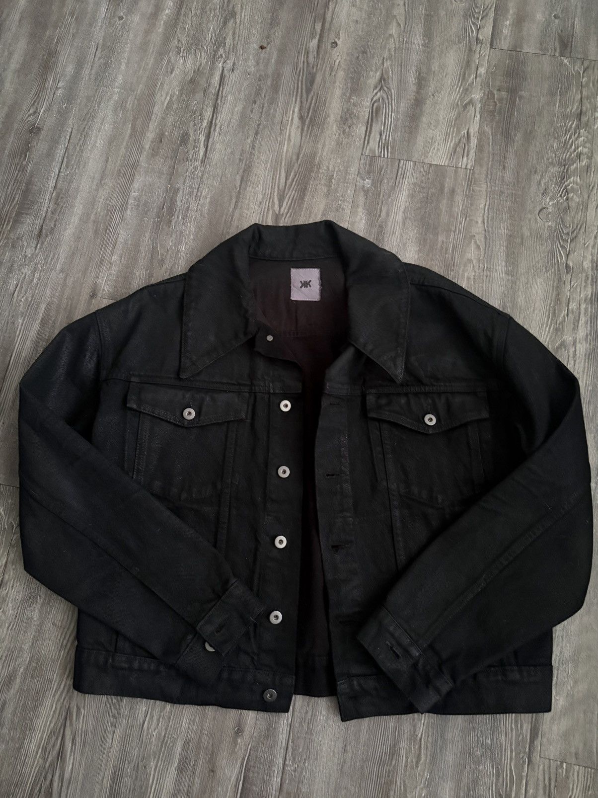K-Two Studios ktwo waxed denim jacket | Grailed