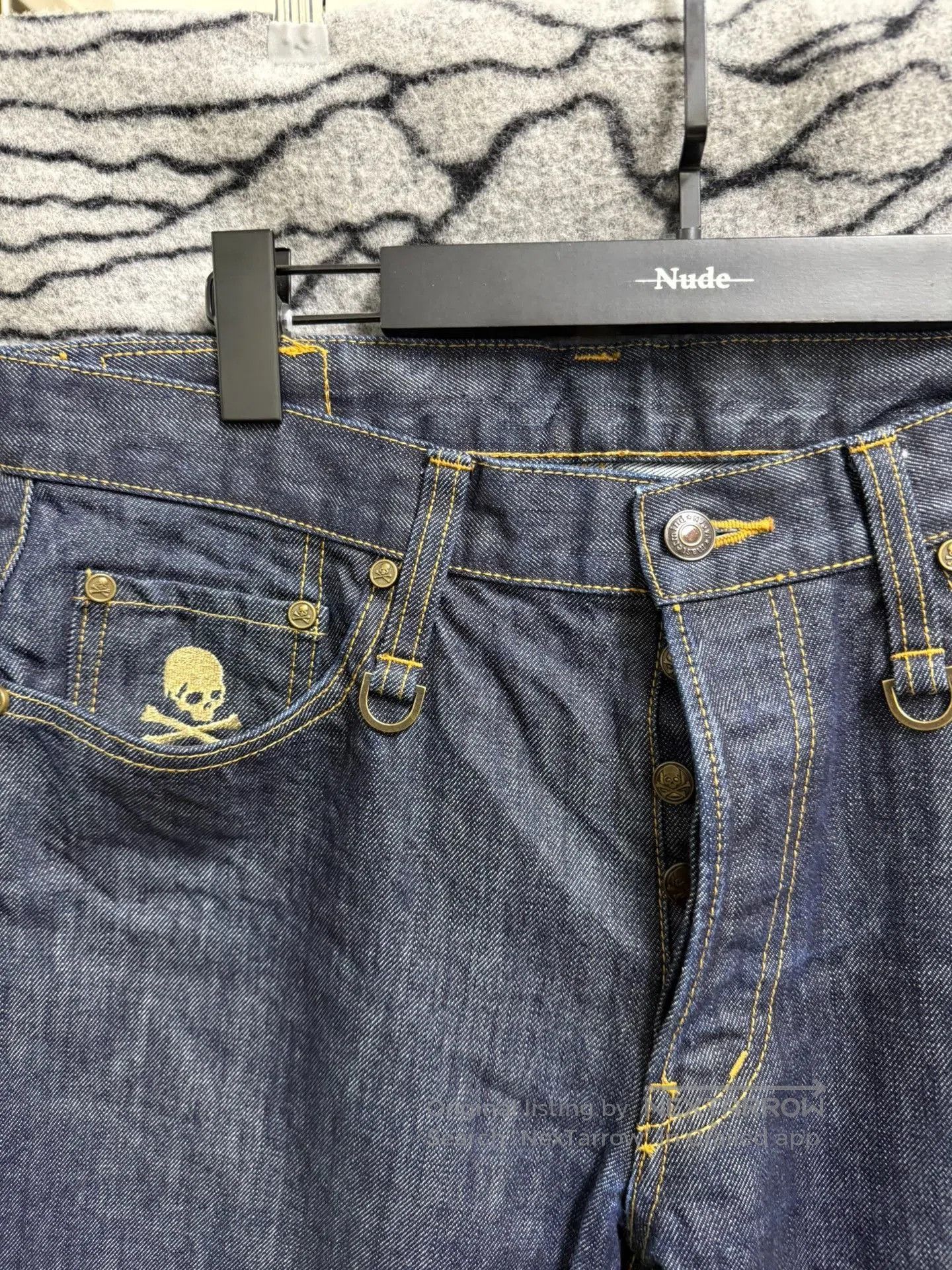 Mastermind Japan Mastermind Japan MMJ Blue Gold Jeans. Size US 34 / EU 50 - 5 Thumbnail