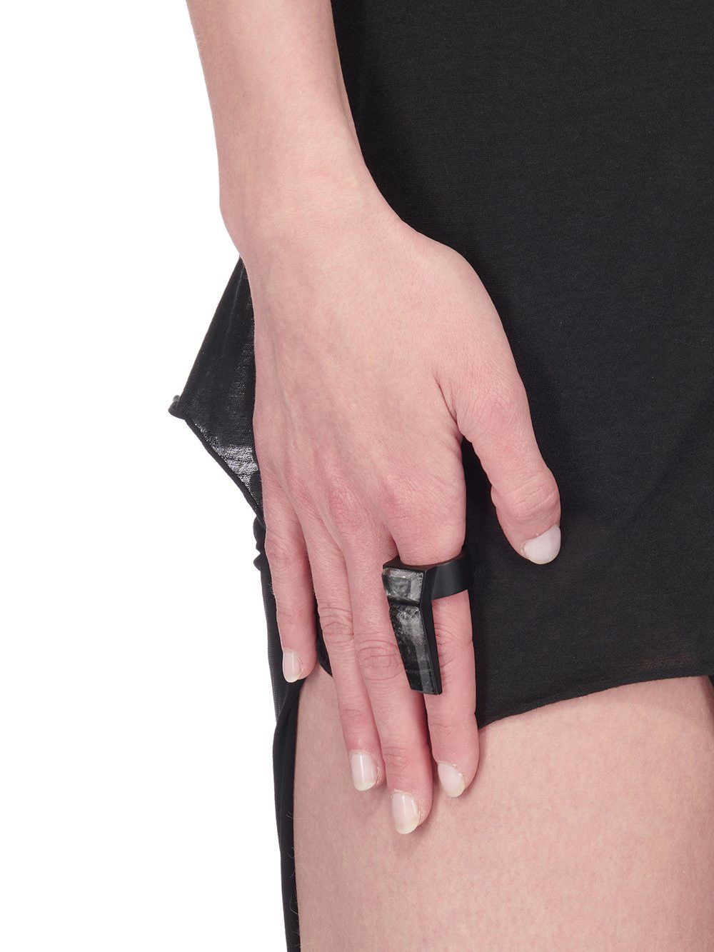 Rick Owens NEVER WORN/ RICK OWENS CRYSTAL TRUNK RING Size ONE SIZE - 6 Thumbnail