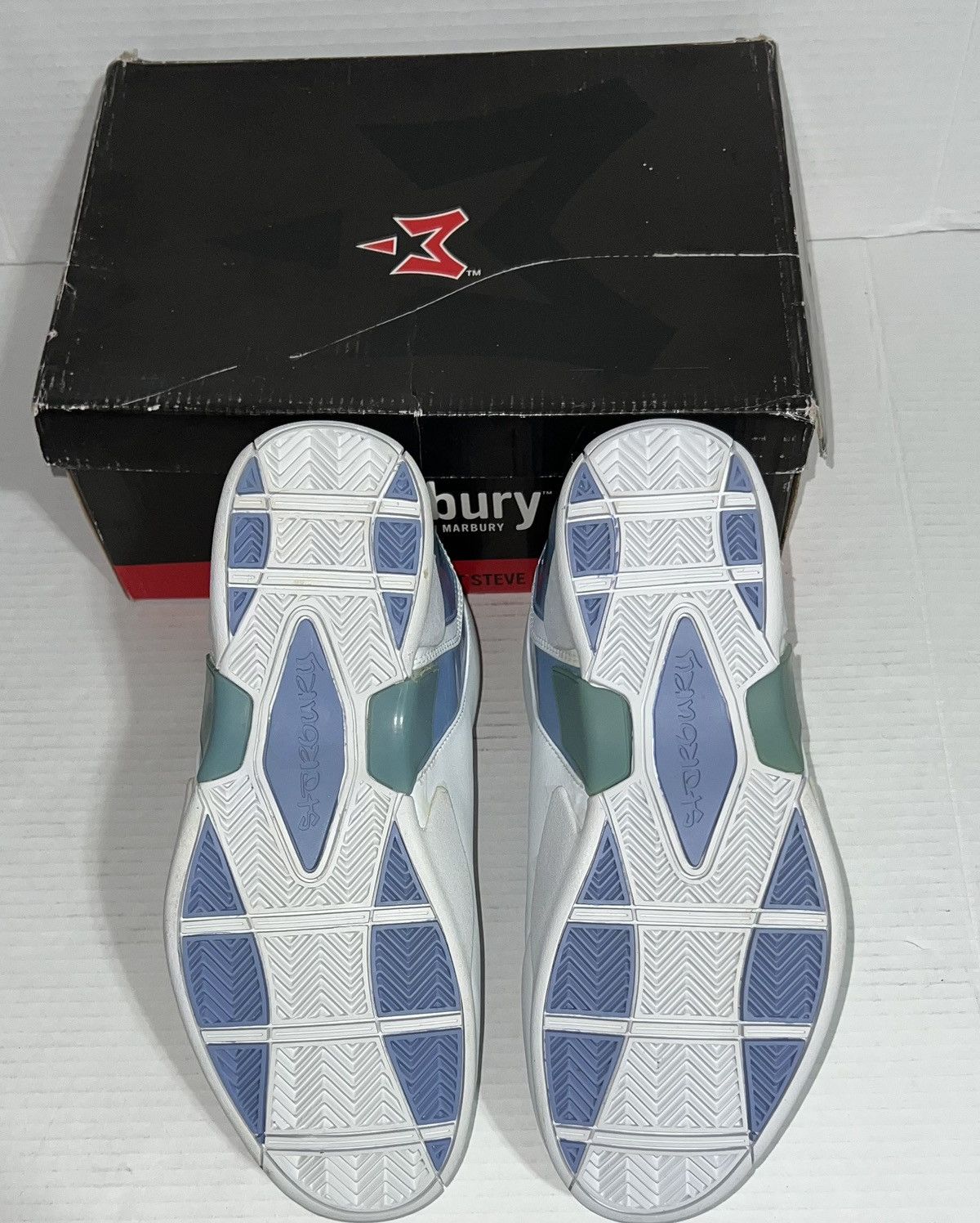Other New Vintage Stephon Marbury Starbury Basketball Shoes White Size US 8.5 / EU 41-42 - 6 Thumbnail