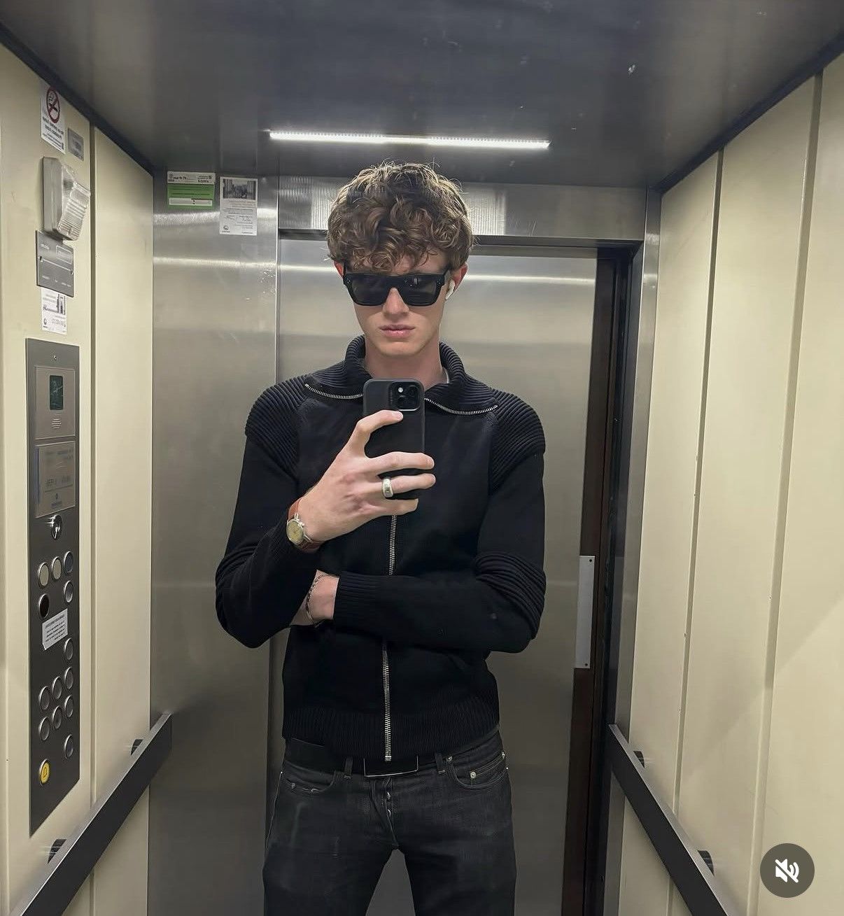 Dior × Hedi Slimane Dior Homme Hedi Slimane AW07 ‘Navigate’ wool armored zip up Size US L / EU 52-54 / 3 - 12 Thumbnail
