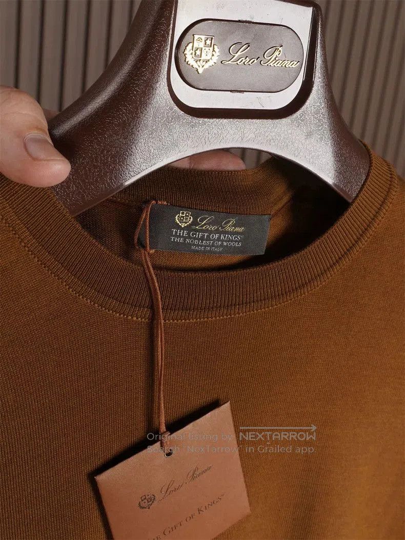 Loro Piana Loro Piana GOK 12 Micron Knit Sweater. Size US XXL / EU 58 / 5 - 3 Thumbnail