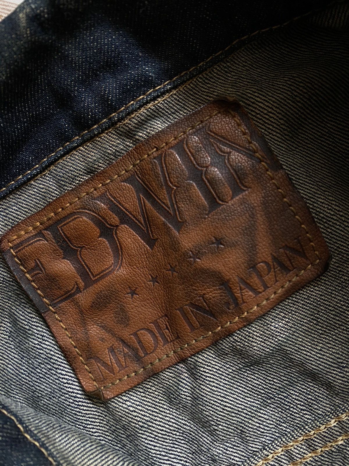 Edwin EDWIN SELVEDGE DENIM TRUCKER TYPE 2 Size US M / EU 48-50 / 2 - 4 Thumbnail