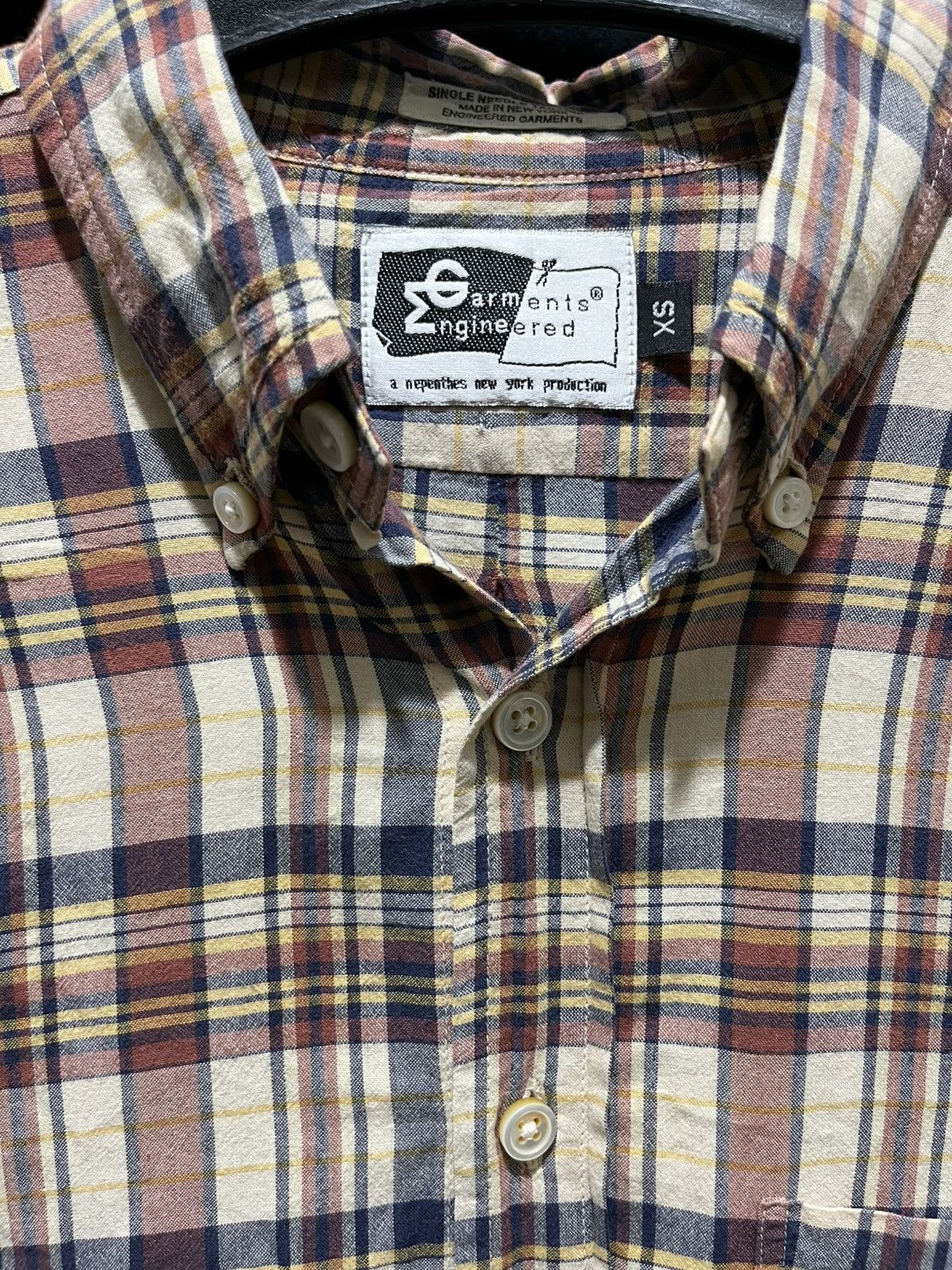 Engineered Garments Engeneered Garment Plaid Shirt Size US XS / EU 42 / 0 - 6 Thumbnail