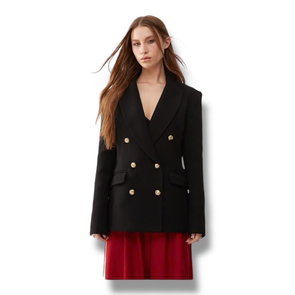 Lioness Palmero Double Breasted Blazer Jacket Size Small