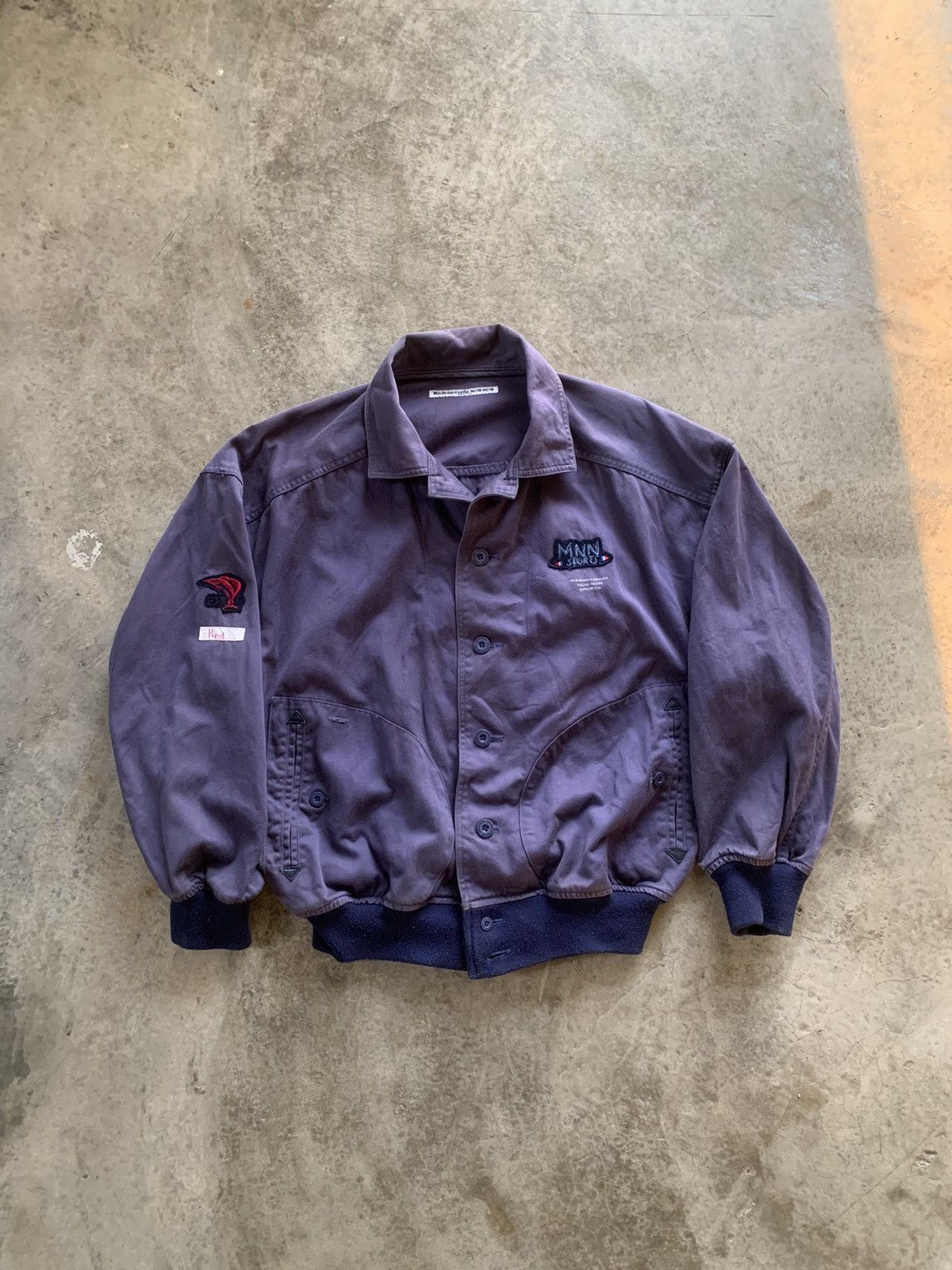 Japanese Brand × Mademoiselle Non Non mademoiselle Non Non sports spell out jacket Size US M / EU 48-50 / 2 - 1 Thumbnail