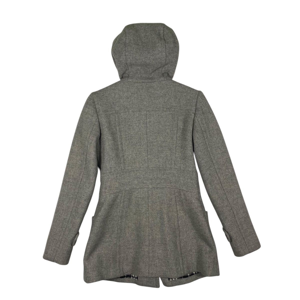 Burberry Burberrys Hoodie Rabbit Fur Trench Coat Size 38 Grey Colour Size XS / US 0-2 / IT 36-38 - 13 Thumbnail