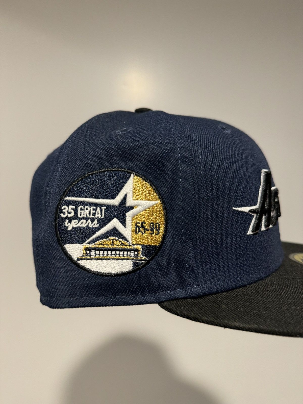 Hat Club × MLB × New Era Hatclub Exclusive Houston Astros navy/black 2tone 7 3/8 Size ONE SIZE - 2 Thumbnail