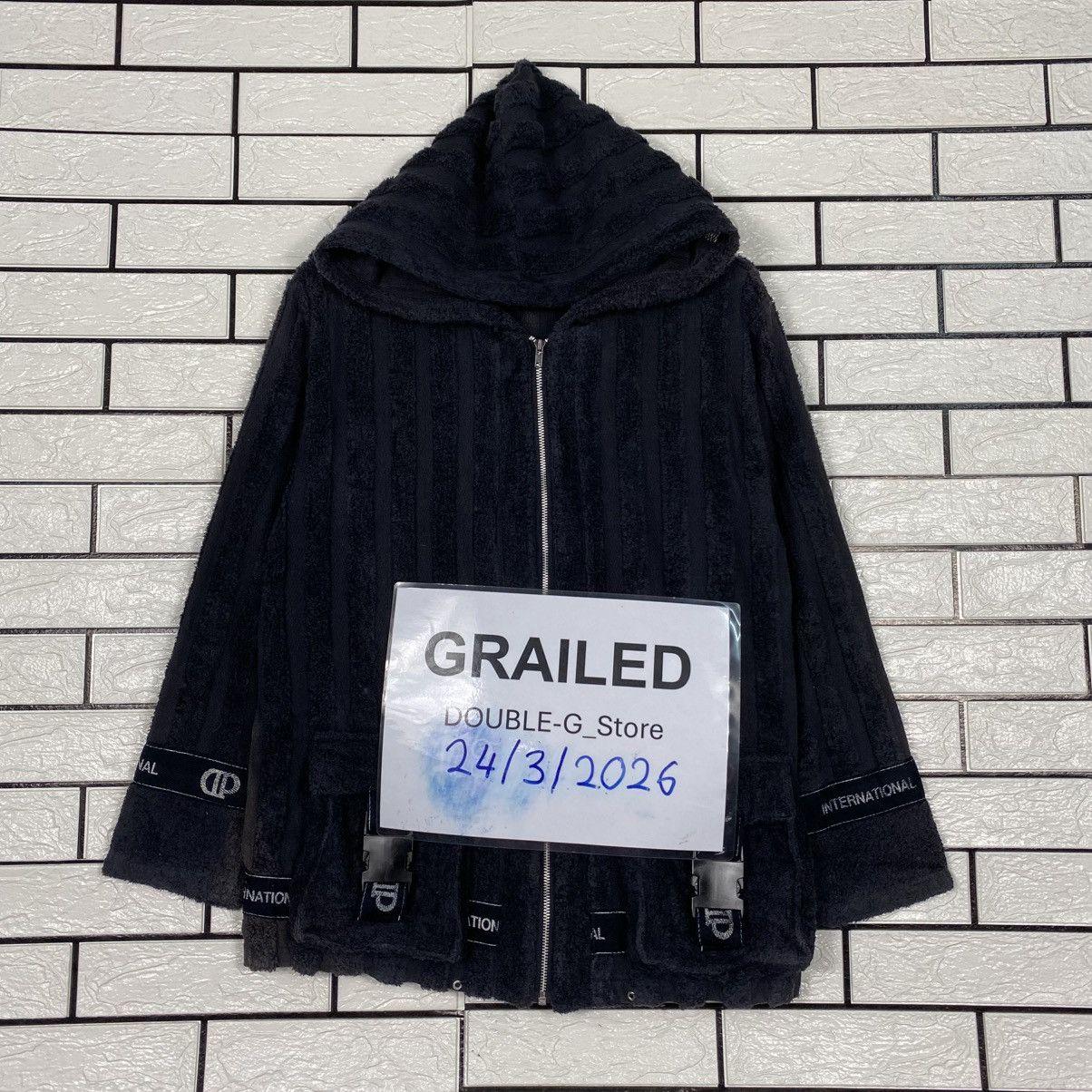 Japanese Brand Vintage Wool Jacket Work DP International Issey Miyake Size US M / EU 48-50 / 2 - 1 Thumbnail