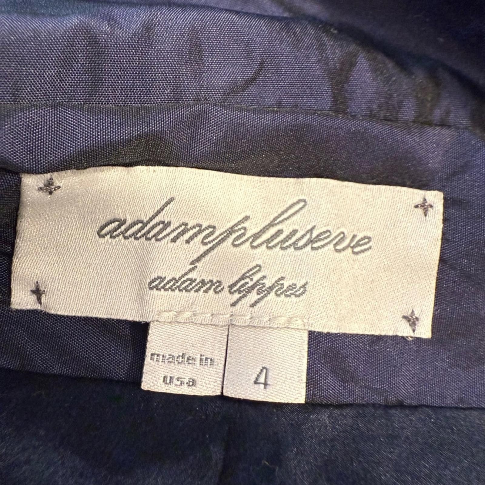 Other Adampluseve blue jacket cropped button front short sleeves Size S / US 4 / IT 40 - 5 Thumbnail
