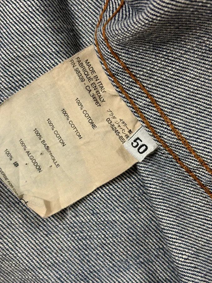 Prada AW2004 Prada Light Blue Denim Cargo Pocket Jacket Size US M / EU 48-50 / 2 - 11 Thumbnail