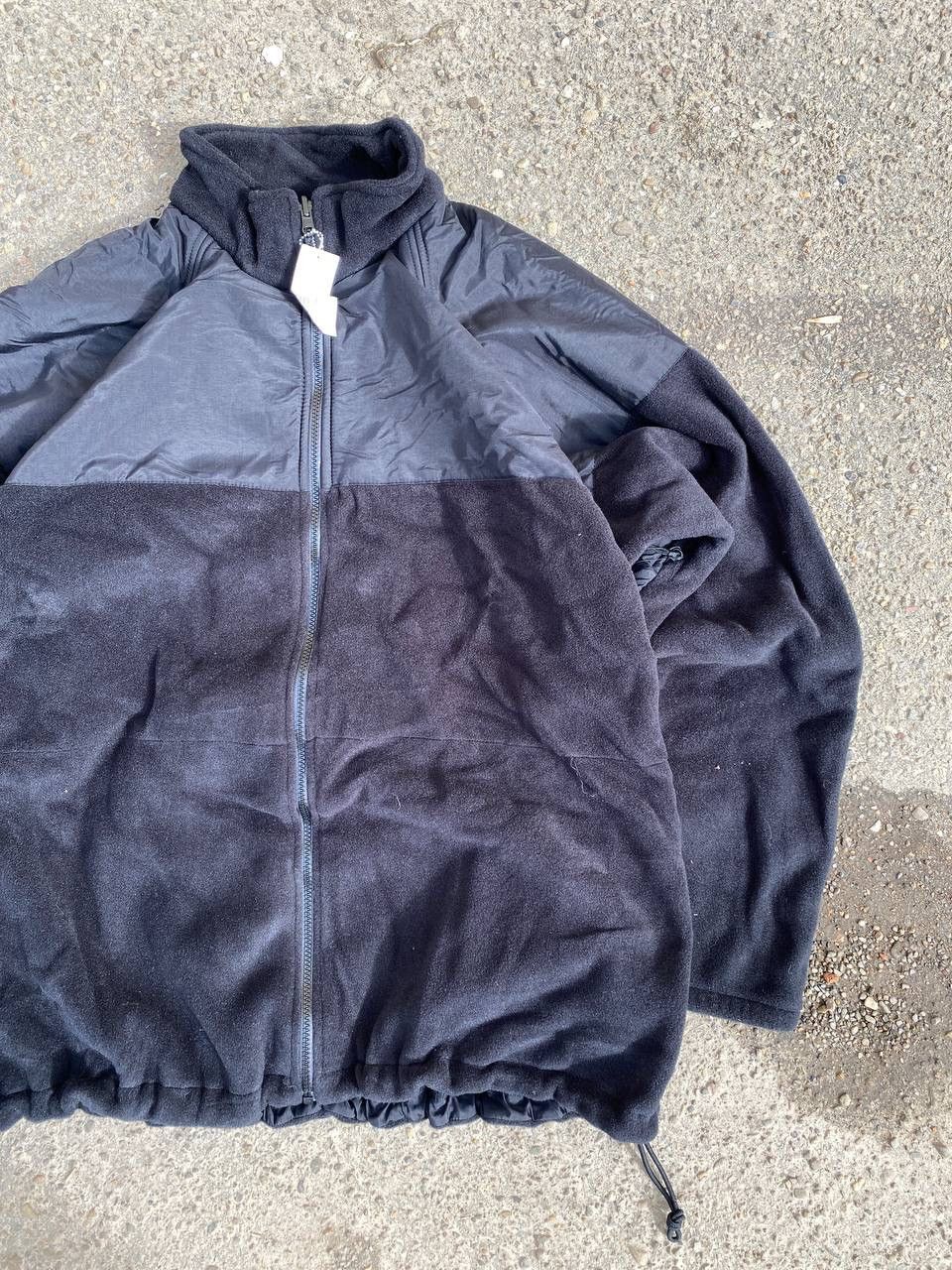 Japanese Brand × Vintage Vintage Nike Style Drill fleece jacket sweatshirt Size US XL / EU 56 / 4 - 3 Thumbnail
