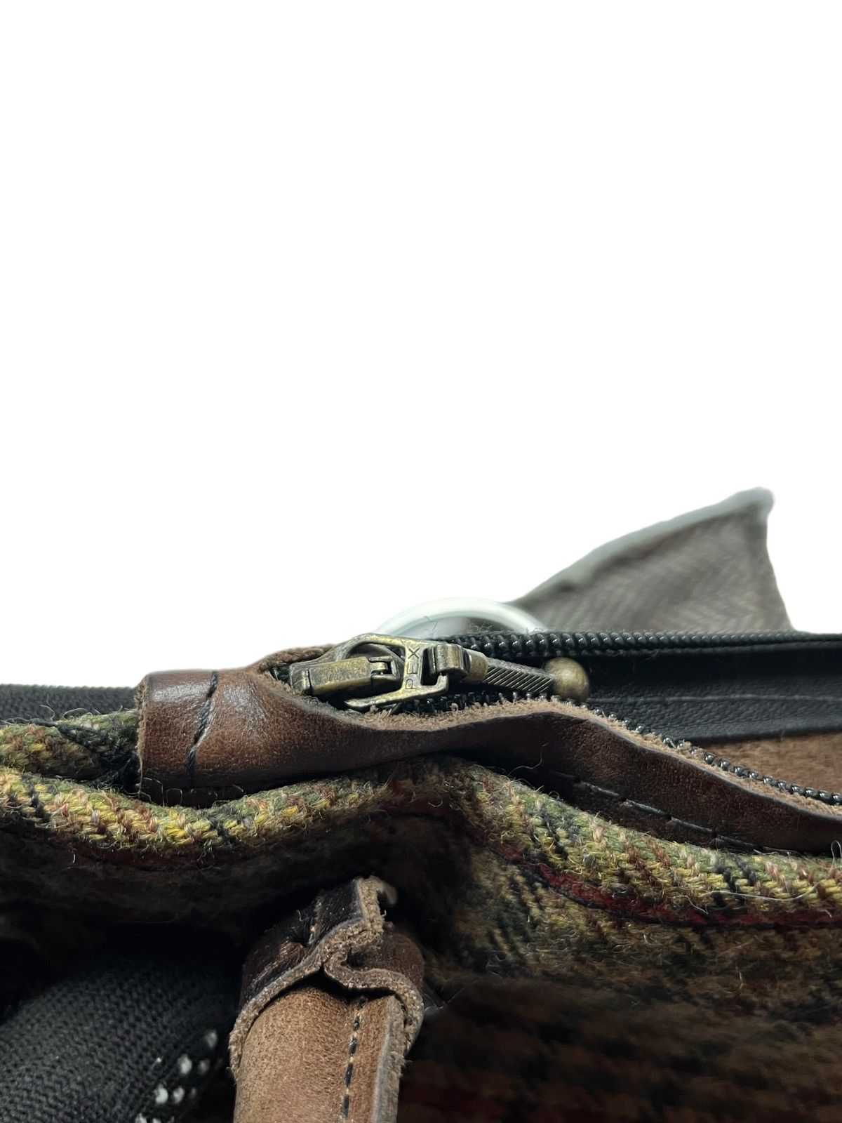 Harris Tweed Vintage Avant Garde Harris Tweed x Joey D Handcrafted Bag Size ONE SIZE - 12 Thumbnail
