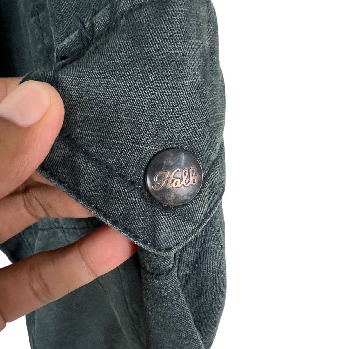 Tornado Mart 🔥 HALB JAPANESE BRAND CARGO ZIPPER PANT LENGTH 42 Size US 32 / EU 48 - 7 Thumbnail