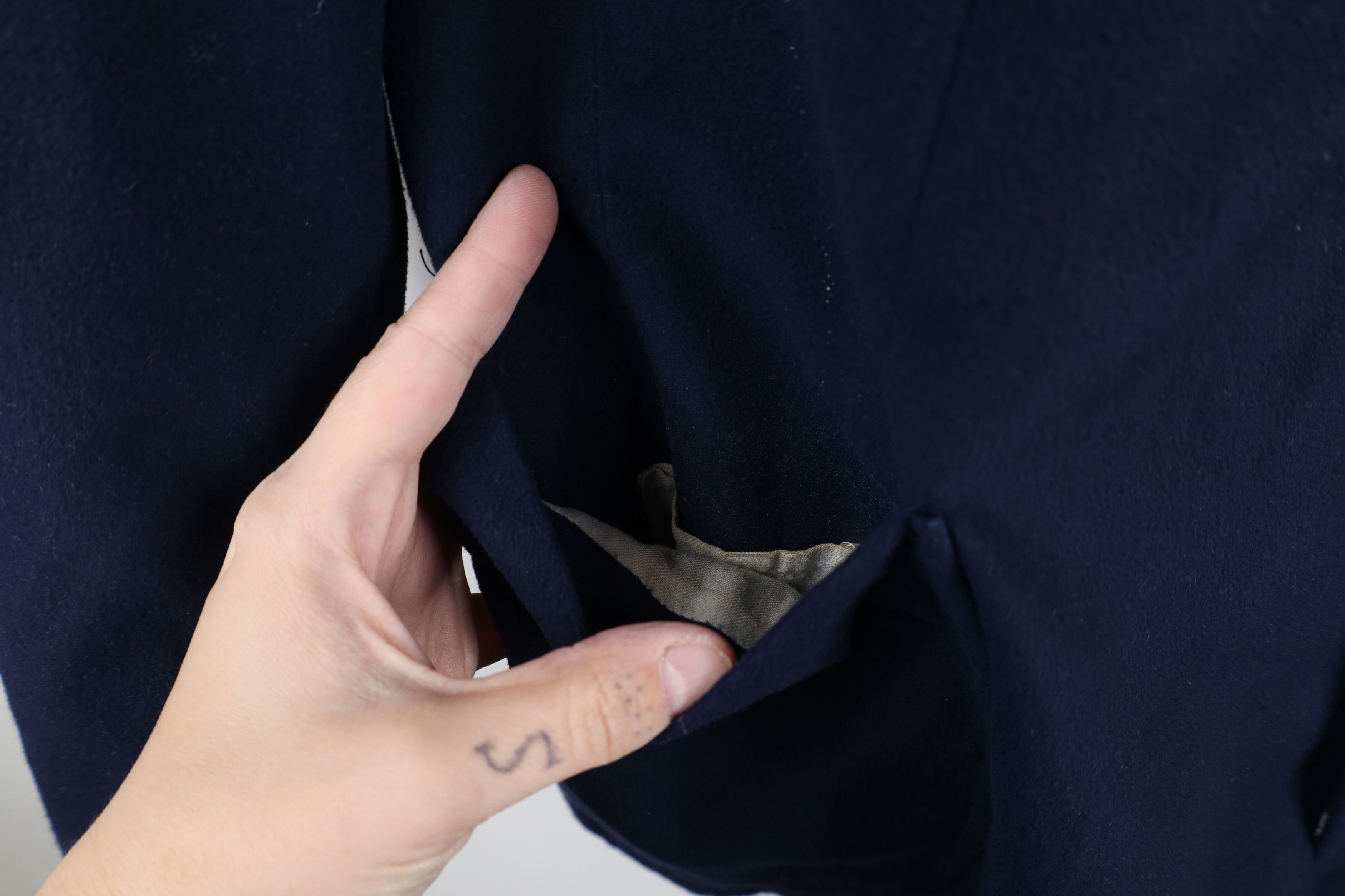 Vintage Vintage 70s Streetwear Cloth Suit Coat Blazer Jacket Blue Size US XXL / EU 58 / 5 - 6 Thumbnail