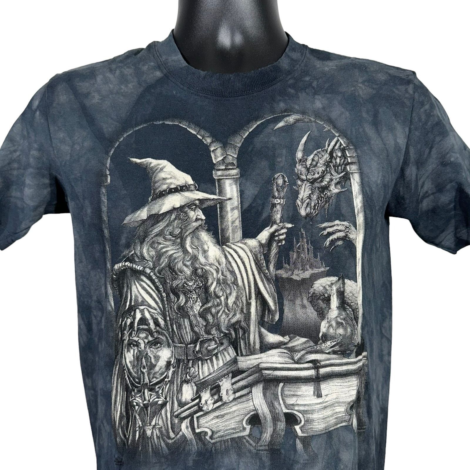 Vintage Vintage Wizard & Dragon Youth Tee Size US XS / EU 42 / 0 - 2 Thumbnail